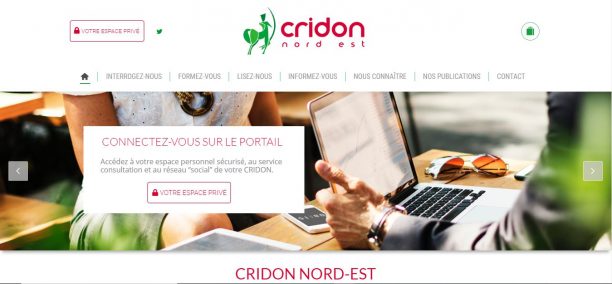 site wordpress cridon nord est